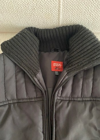 Siyah  Fermuarlı Ceket - Görsel 3