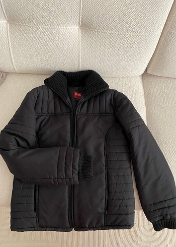 Siyah  Fermuarlı Ceket - Görsel 4