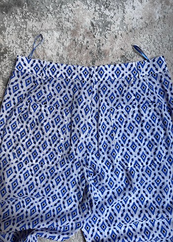 Zara Mavi Kadın Bohem Kumaş Pantolon
