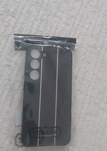 Fermuarlı Siyah Telefon Kılıfı