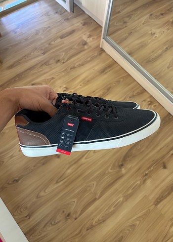 Levis 46 5 Numara Levis Comfort Siyah Dusuk Bilekli Sneaker