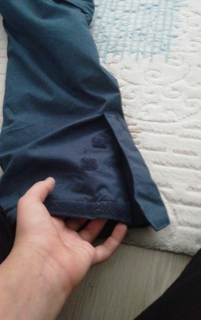 Erkek Lacivert Sırt Askılı Kayak Pantolonu - Görsel 3