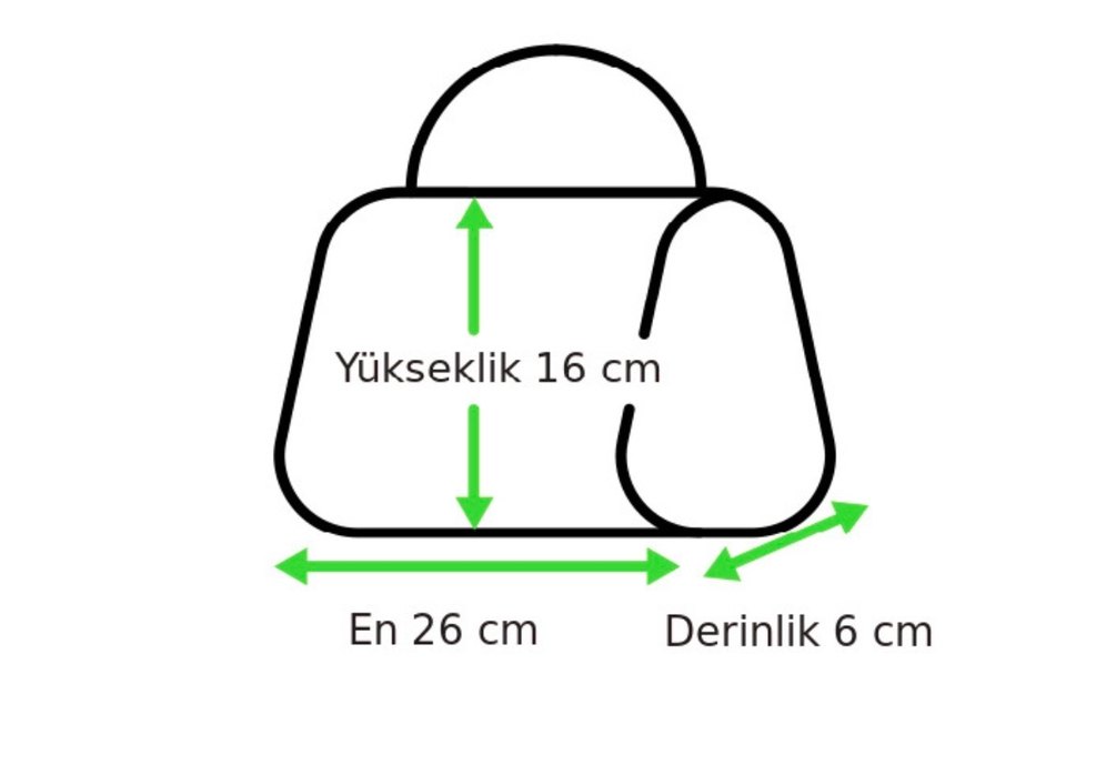 Bershka Kol Çantası - Görsel 4