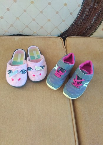 32 Beden pembe Renk Kız Çocuk Pembe Cırt Cırtlı Sneakers