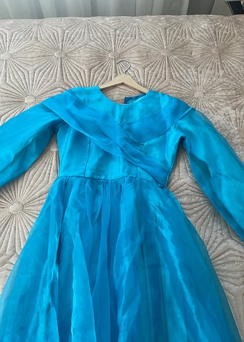 Tesettür  Parlak Bohem  parti bekarlığa veda mezuniyet elbise - Görsel 2