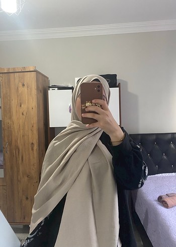 Diğer Açık vizon Kadın Drapeli cazz Şal
