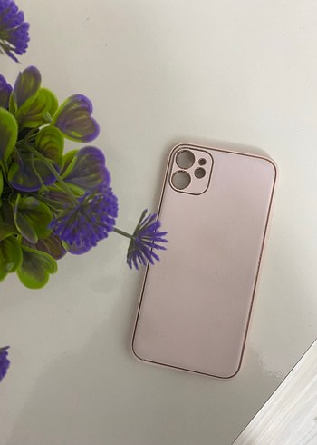 Pudra renk ıPhone 11 Telefon Kılıfı