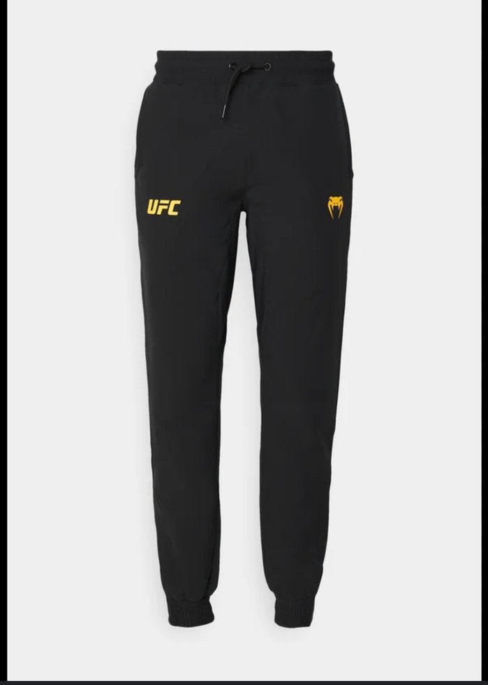 UFC Siyah Erkek Sweatpant Velcro Detaylı - Görsel 3