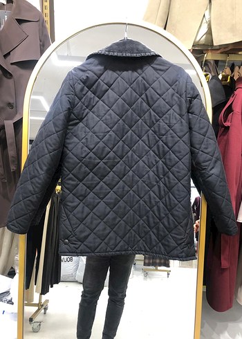 Düğmeli Siyah Kadın Street Wear Ceket - Görsel 2