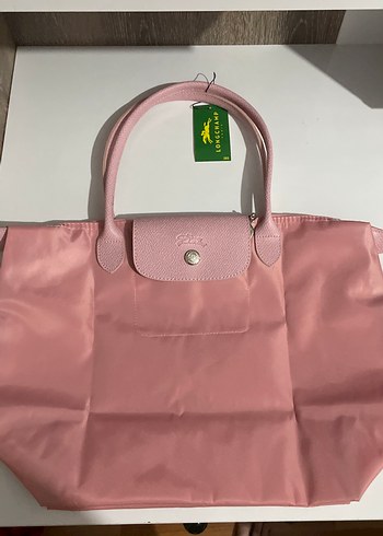 Longchamp Pembe Fermuarlı Kadın Çanta