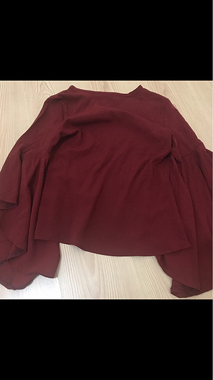Markasız Ürün Bordo volanlı 