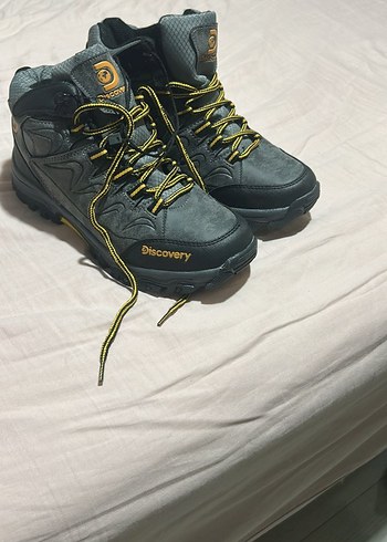 Gri  Bağcıklı Erkek Outdoor Ayakkabı - Görsel 3