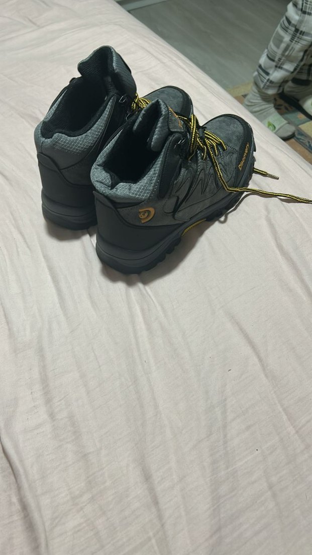 Gri  Bağcıklı Erkek Outdoor Ayakkabı - Görsel 2