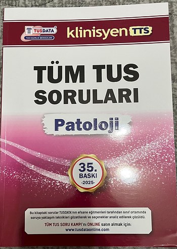 Dusdata TTS patoloji 35. baskı