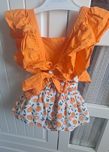 Diğer Portakallı elbise