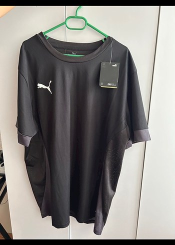 Puma Siyah Erkek Kısa Kollu Tişört