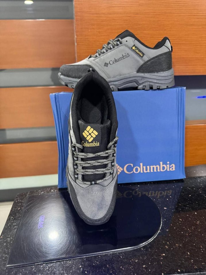 Columbia Gri Outdoor Erkek Ayakkabı Velcro - Görsel 2