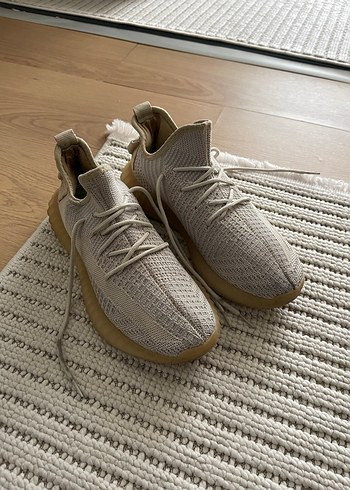 Bej Örgü  Spor Ayakkabı orijinal adidas - Görsel 3