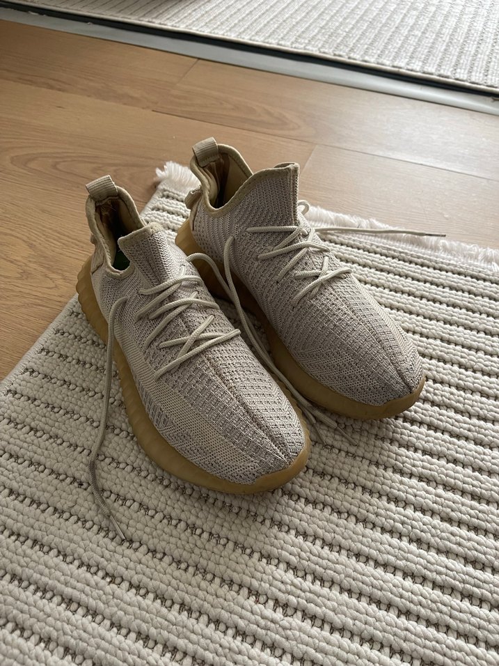 Bej Örgü  Spor Ayakkabı orijinal adidas - Görsel 3