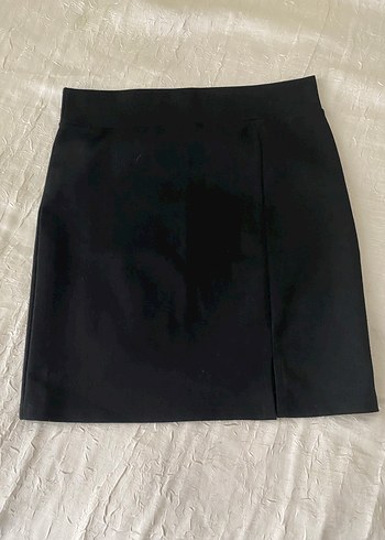 Kadın Siyah Mini Kalem Etek