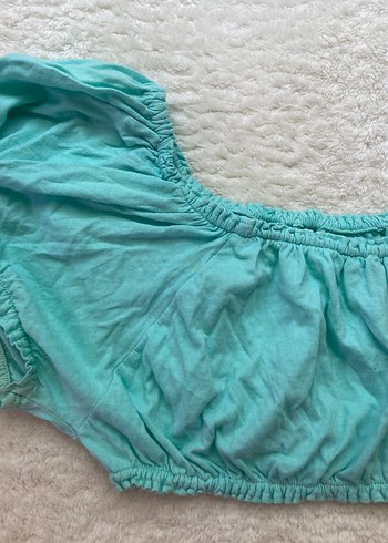 Diğer Turkuaz Crop Top