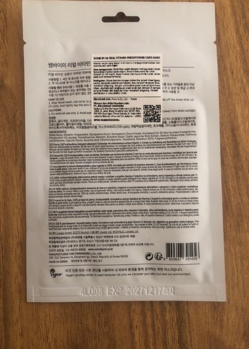 Diğer Some By Mi Real Vitamin Aydınlatıcı Maske