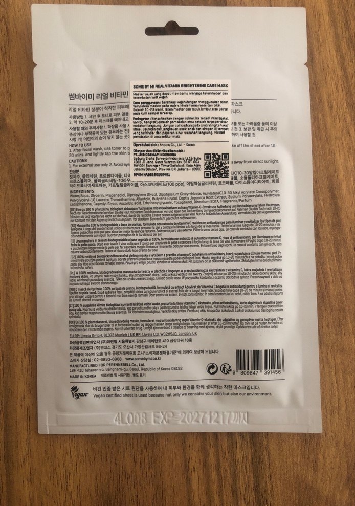 Some By Mi Real Vitamin Aydınlatıcı Maske - Görsel 2