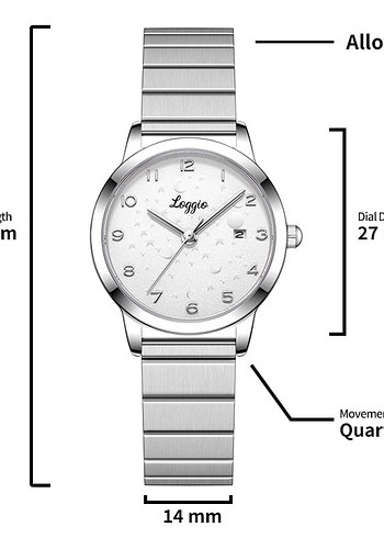 Kadın Klasik Saat - Görsel 2