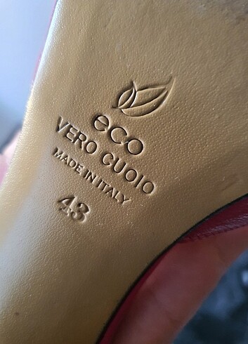 CB Made in italy İthal deri terlik 43 numara