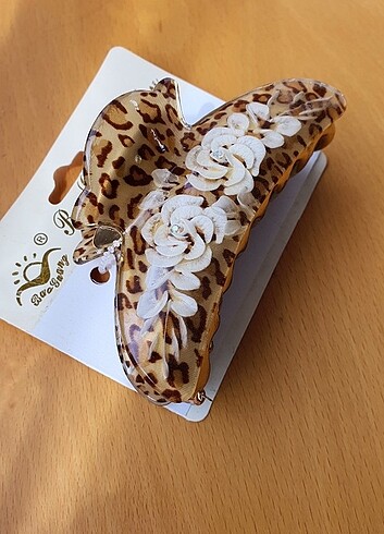 Leopar desenli toka 