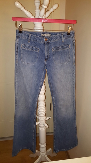 Zara İspanyol Kesim Likralı Jean