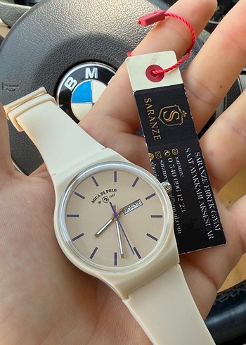 Polo Elastik Kordonlu Kadın Erkek Saat