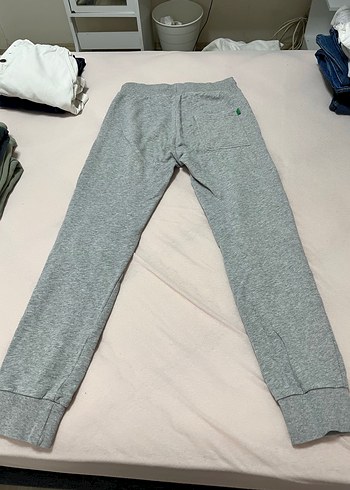 Benetton Gri Çocuk Dar Kesim Eşofman Altı