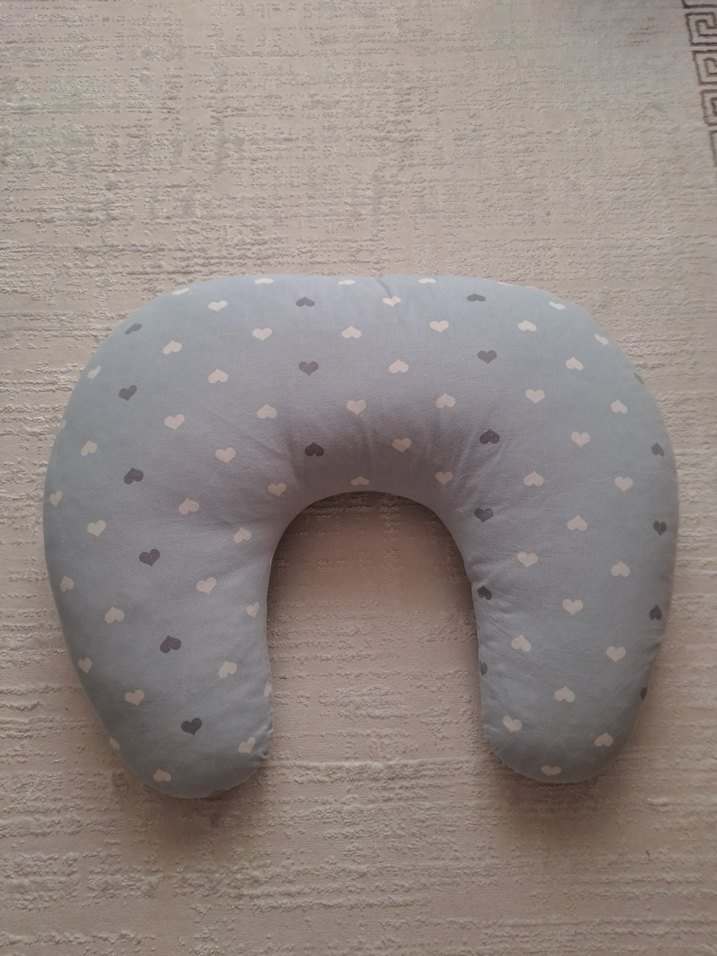 Gri Emzirme ve Hamilelik Destek Yastığı - Görsel 2