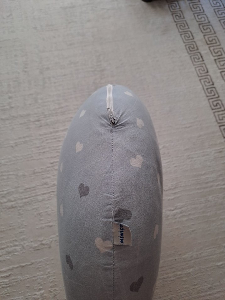 Gri Emzirme ve Hamilelik Destek Yastığı - Görsel 3