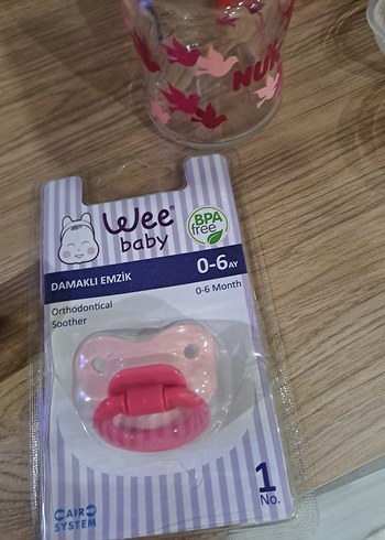 NUK Pembe Biberon ve Emzik Seti - Görsel 5