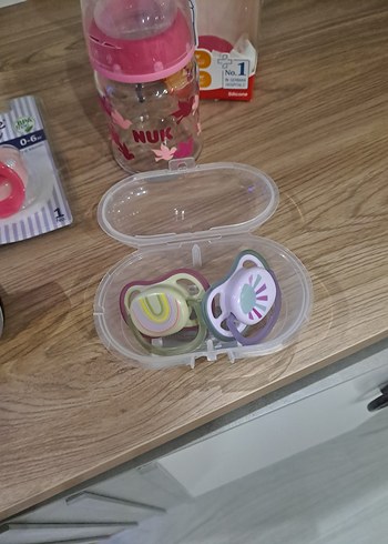 NUK Pembe Biberon ve Emzik Seti - Görsel 3