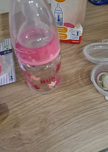 NUK Pembe Biberon ve Emzik Seti - Görsel 4