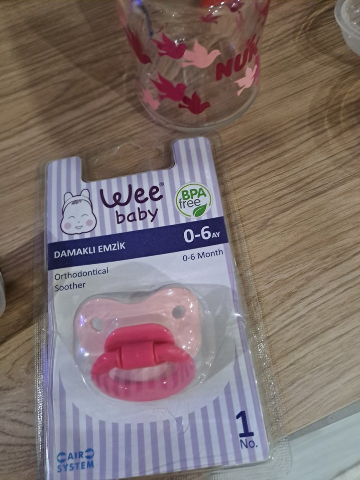 NUK Pembe Biberon ve Emzik Seti - Görsel 5