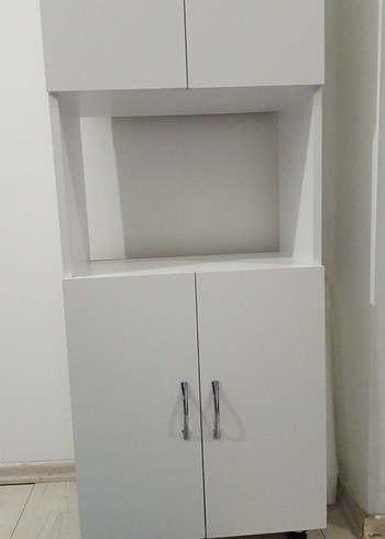  Beden beyaz Renk Bölmeli Organizer Dolap