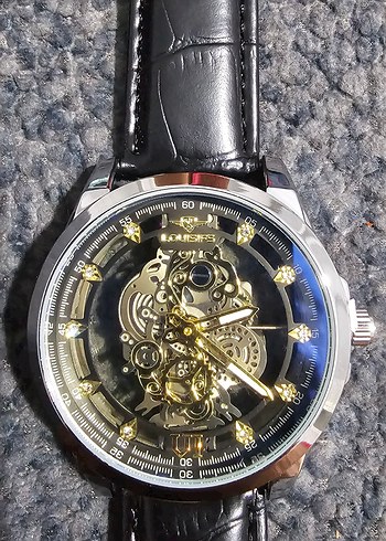 Bej Deri Kordonlu  Erkek Klasik kol Saatleri - Görsel 5