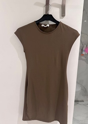 Pull&Bear Sırt Detaylı Mini Elbise