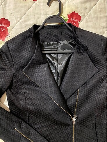 xs Beden Kısa Biker Ceket