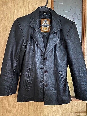 Vintage Blazer Deri Ceket