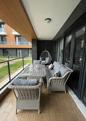 Ratdan Balkon Takımı. Salıncağı Dahil