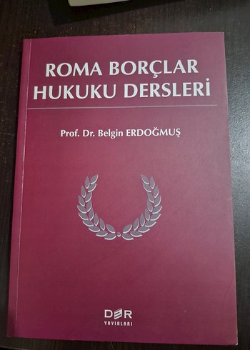 Roma Borçlar Hukuku Dersleri Kitabı