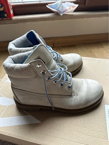 Timberland beyaz bot