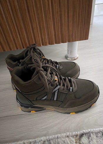 Kahverengi Kamuflaj Bağcıklı Erkek Outdoor Ayakkabı