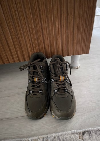 tek ebat Beden kahverengi Renk Kahverengi Kamuflaj Bağcıklı Erkek Outdoor Ayakkabı