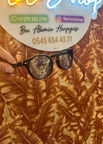 Beden Kahverengi Şeffaf Retro Unisex Güneş Gözlüğü